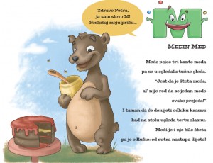 Ja sam slovo M - poslušaj moju priču