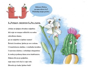 Ja sam slovo LJ - poslušaj moju priču