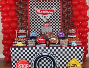 Cars tematska proslava rođendana