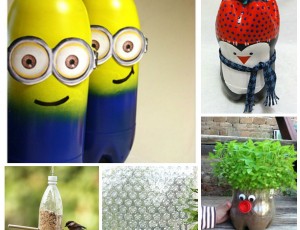 Zabavni i kreativni predmeti izrađeni od plastičnih boca