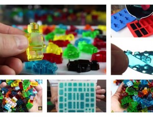 Napravi gumene LEGO bombone