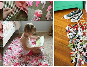 Izradite tepih od starih majica