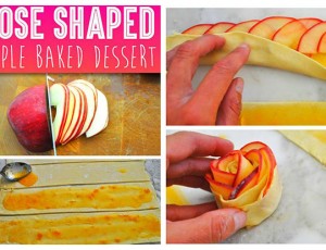 Jestive ružice od jabuke