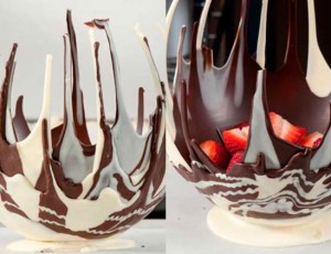 Jestiva čokoladna zdjelica