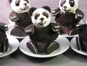 Panda muffini