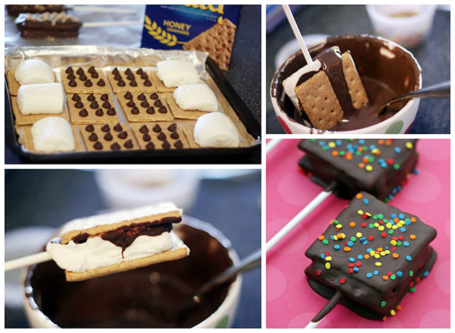 Čoko sendviči na štapiću