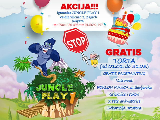 Nezaboravna proslava rođendana u Jungle Play-u